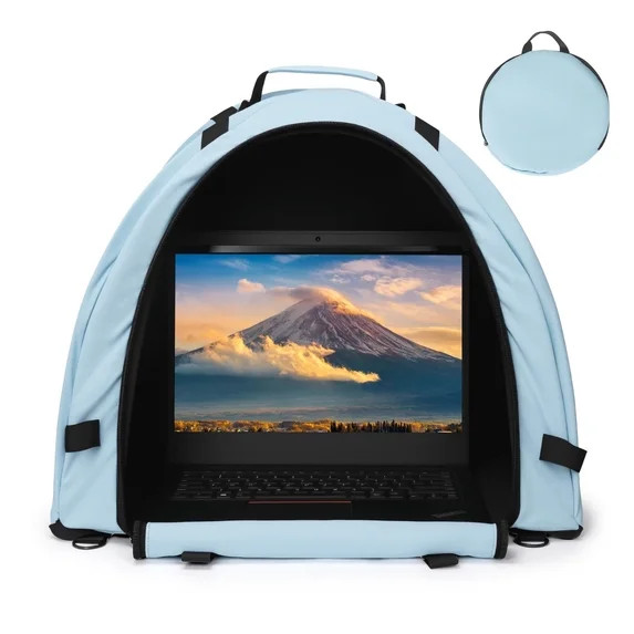 Portable Laptop Sun Shade Tent Cover with Screen Protector and Waterproof Beach Bag | Walmart (US)