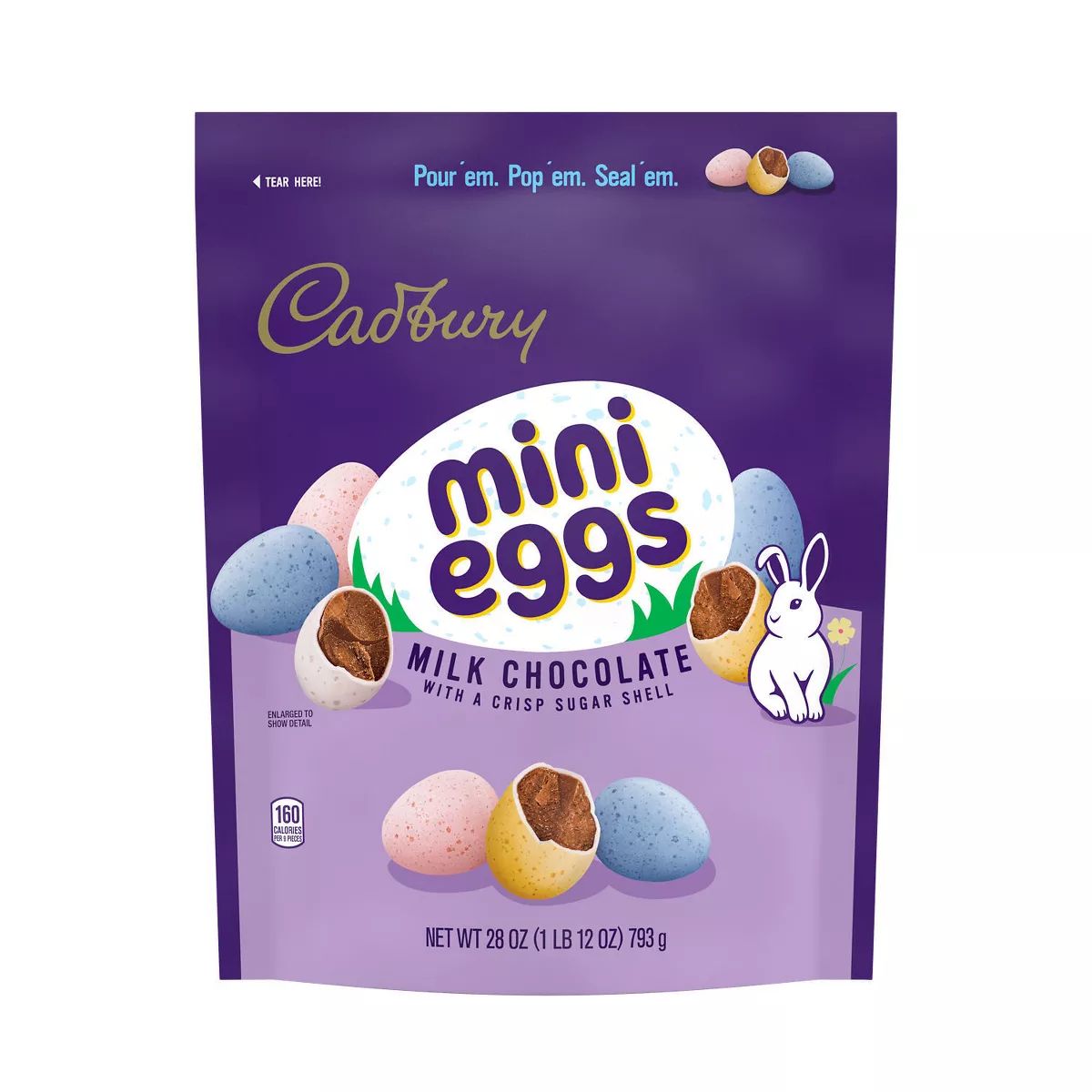 Cadbury Milk Chocolate Mini Eggs Easter Candy - 28oz | Target