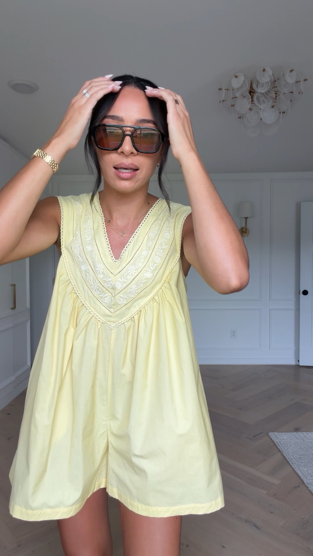 Code NENA20 for 20% OFF @Anthropologie! Size S romper fits TTS. Love this one and done look for postpartum. It’s cotton and perfect for summer!

#LTKootd #LTKgrwm #LTKmomlife