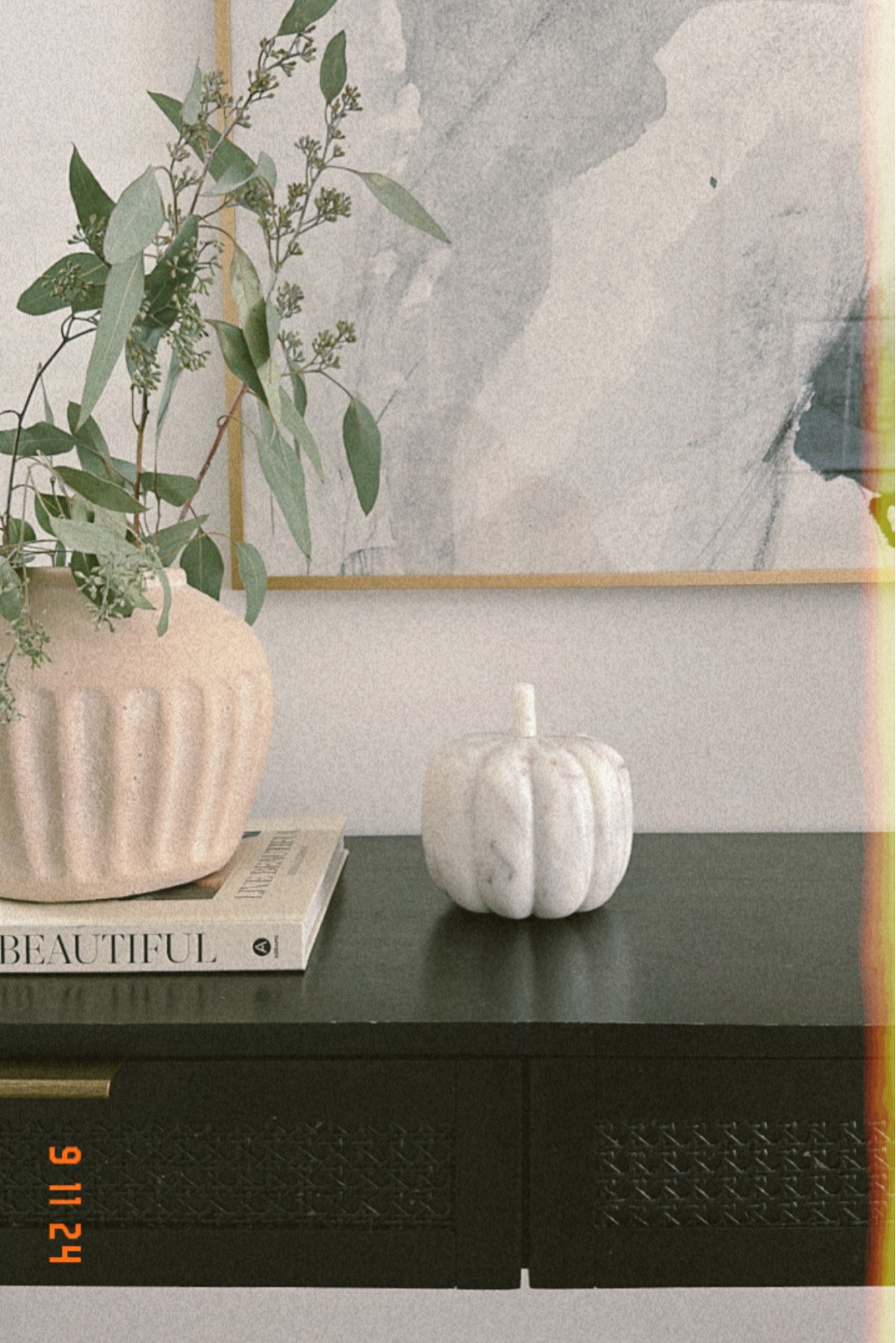 Fall decor #falldecor #pumpkin #marble #minimalist #neutraldecor   #vase #entrytable 

#LTKhome #LTKfindsunder50 #LTKSeasonal