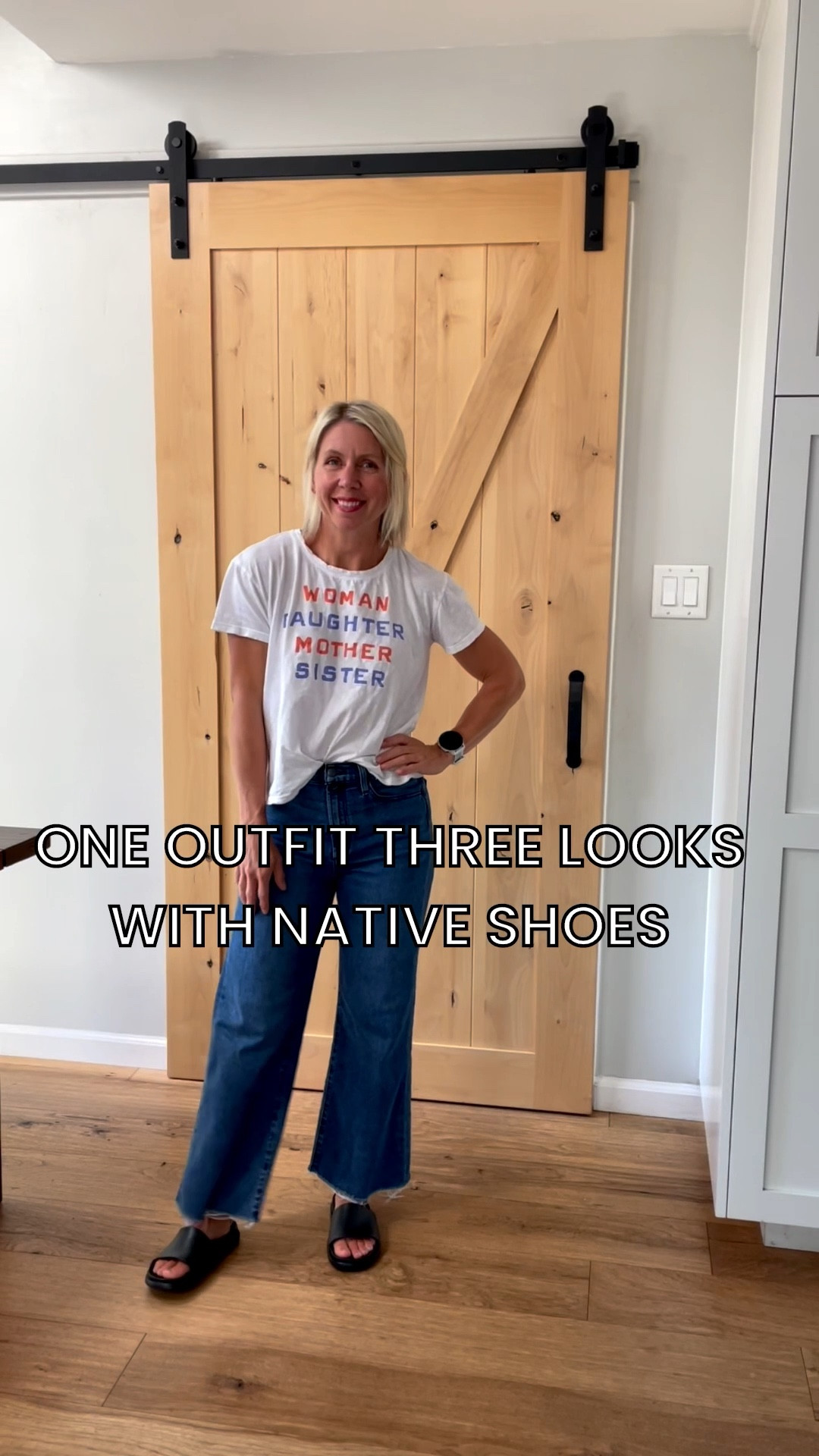 One outfit, three ways to style it with Native Shoes. The Jefferson for an everyday classic, the Miles for sporty comfort, and the Slides for easy slip-on style. Paired with wide-leg jeans and a graphic tee, these combos are my perfect fall essentials—practical, comfortable, and versatile. Linked them all.

#NativeShoes #LTKstyle #fallessentials #momstyle #everydayoutfits

#LTKFamily #LTKSeasonal #LTKOver40