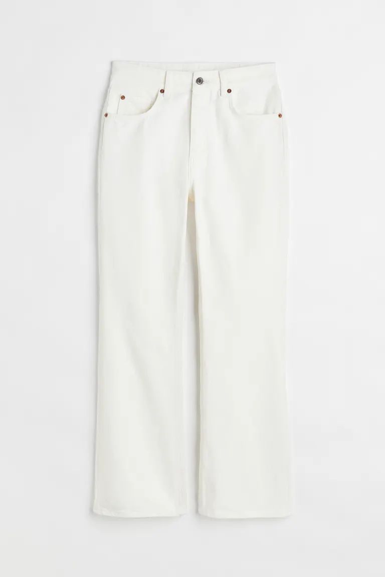 Flared High Ankle Jeans | H&M (UK, MY, IN, SG, PH, TW, HK)