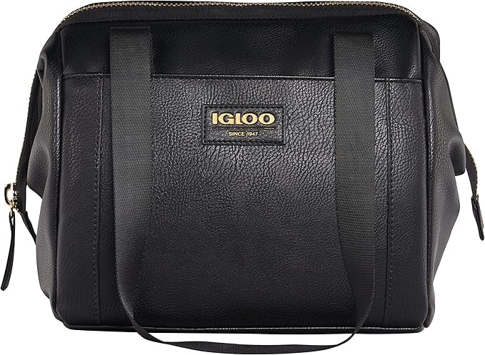 Igloo Premium Luxe Leather Soft Sided Insulated Cooler Bags | Amazon (US)