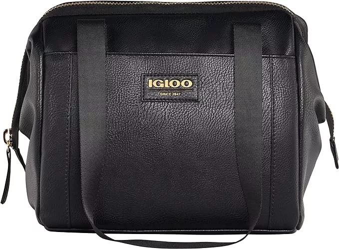 Igloo Premium Luxe Leather Soft Sided Insulated Cooler Bags