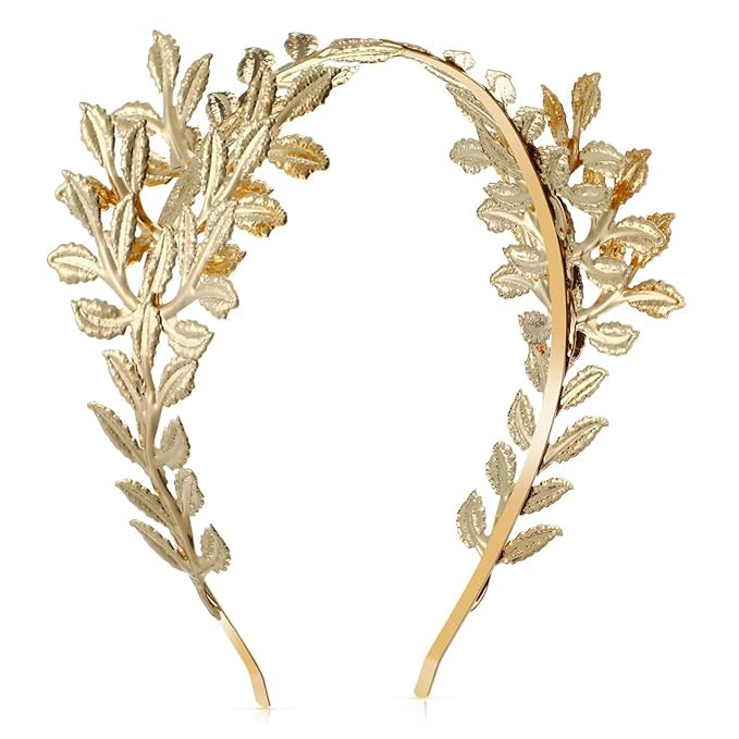 Baluue Bridal Headband Elegant Baroque Headdress Wedding Hair Accessory 6.29X5.11X2.75 Inches for... | Amazon (US)