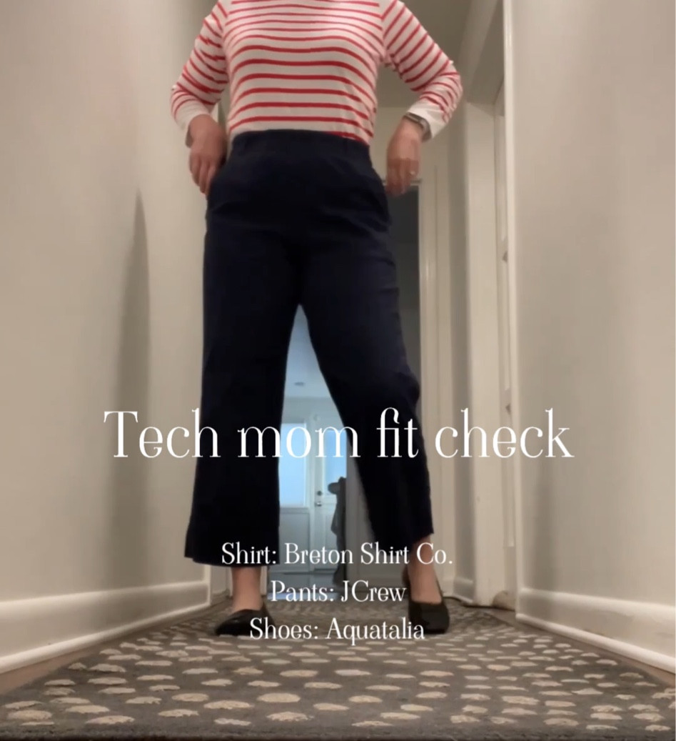 Tech mom fit check - casual office 

#LTKmidsize #LTKover40 #LTKworkwear