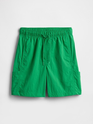 Kids Relaxed Pull-On Hybrid Cargo Shorts | Gap Factory
