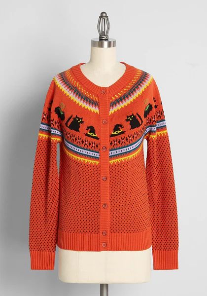 Witches Candy Fair Isle Cardigan | ModCloth