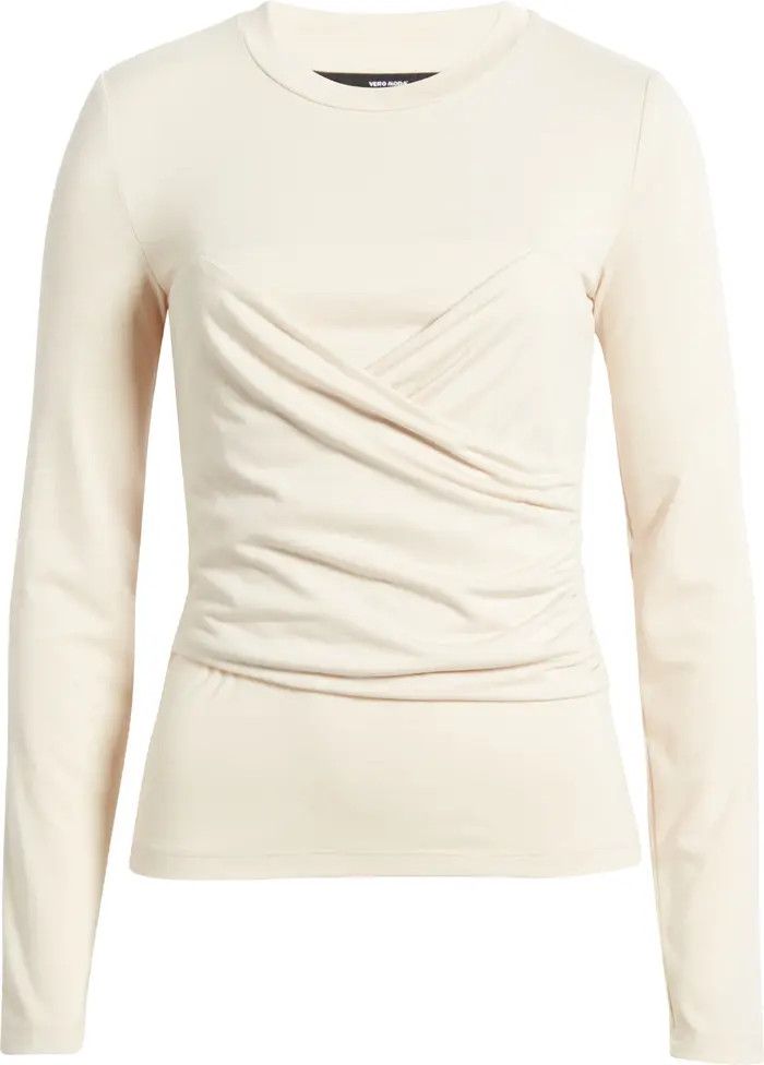 VERO MODA Nelly Ruched Knit Top | Nordstrom | Nordstrom