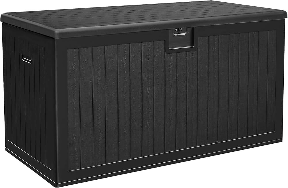 YITAHOME 230 Gallon Double-Wall Deck Box with Divider & Side Handles, Outdoor Large Storage for P... | Amazon (US)