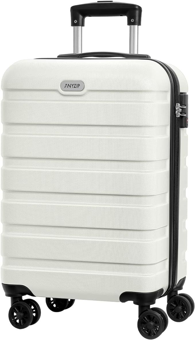 Luggage AnyZip PC ABS Hardside Lightweight Suitcase with 4 Universal Wheels TSA Lock Carry-On 20 ... | Amazon (CA)