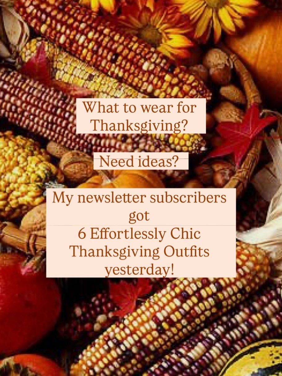 🦃 6 Thanksgiving Outfit Ideas You’ll Actually Want to Wear

Like, Follow, Comment THANKSGIVING and I’ll send links right to your DM
 From dressy dinners to cozy lounging, I’ve rounded up 6 timeless, tall-friendly looks that are chic, comfortable, and perfect for every part of your Thanksgiving day.
💌 Want weekly outfit inspiration, tall-girl finds, and early access to what’s trending? Subscribe to my weekly newsletter for fresh style ideas straight to your inbox.
✨ Scroll through all 4 slides to see the full outfit lineup and shop your favorites directly through my ShopMy storefront (link in bio).
 #ThanksgivingOutfits #HolidayStyle #FallFashion #ClassicStyle #TallGirlStyle #EverydayStyle #ShopMyLook #EffortlessStyle #SundayScroll #wardrobeinspo

#LTKOver40 #LTKStyleTip #LTKTall