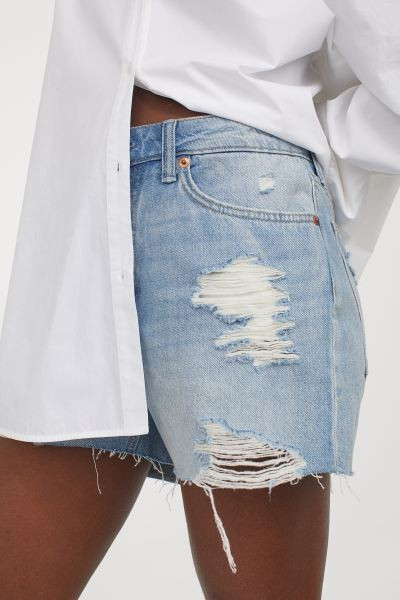 Boyfriend High Waist Shorts | H&M (US + CA)