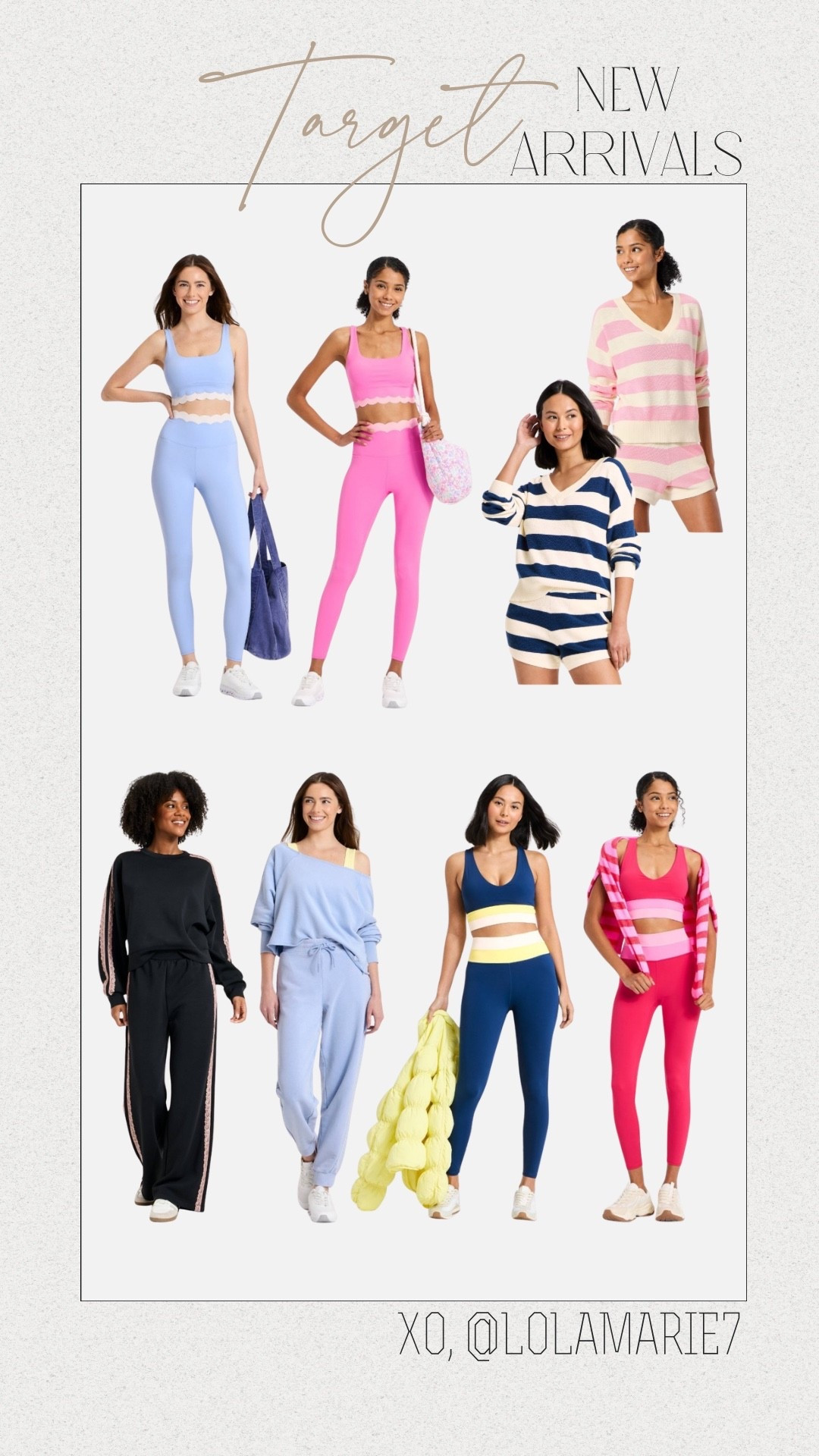 Obsessed with these new active and loungewear arrivals at Target 😍

#target #newarrivals #activewear #loungewear 

#LTKootd #LTKActive