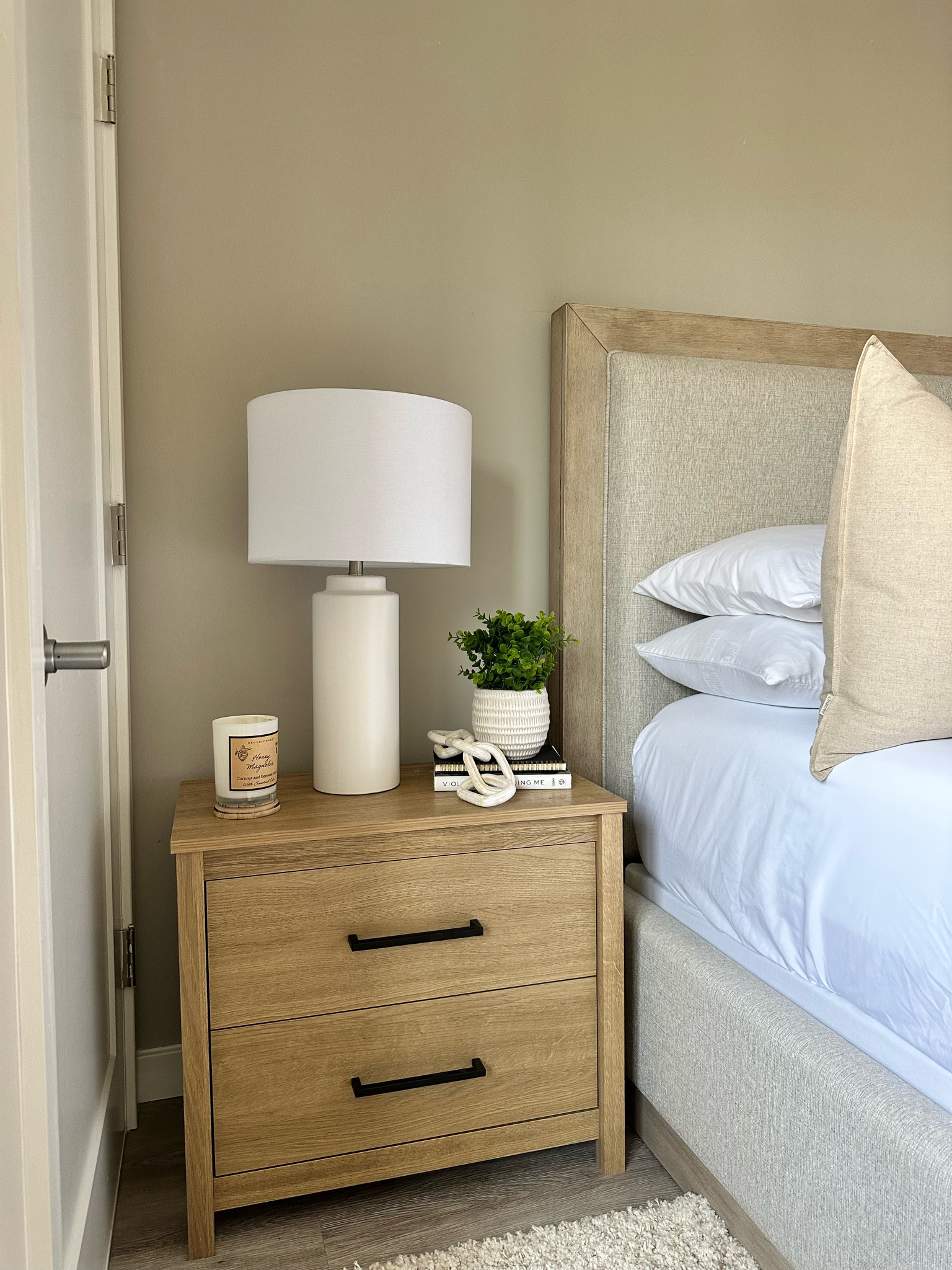The most perfect nightstand. #LTKhomedecor