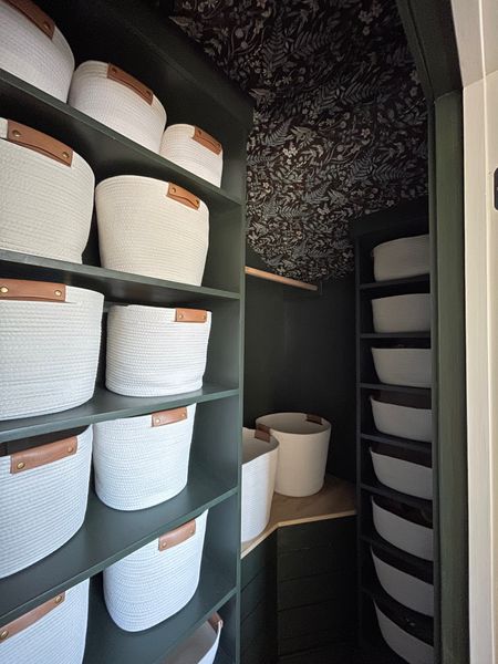 These storage baskets made all the difference in Cline’s closet renovation! LOVE them for hiding all the things and they come in so many different sizes. Not seeing all the clutter is so pleasing to my eyeballs. 

#LTKfindsunder50 #LTKfamily #LTKhome