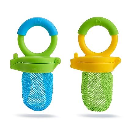 Munchkin Fresh Food Feeder, 2 Pack, Blue/Green | Amazon (US)