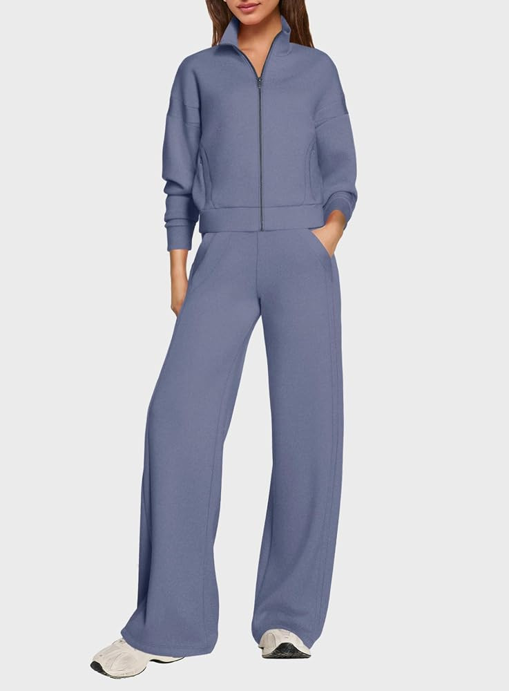 SENSERISE Sweatsuits Women 2 Piece Airport Travel Outfit | Amazon (US)
