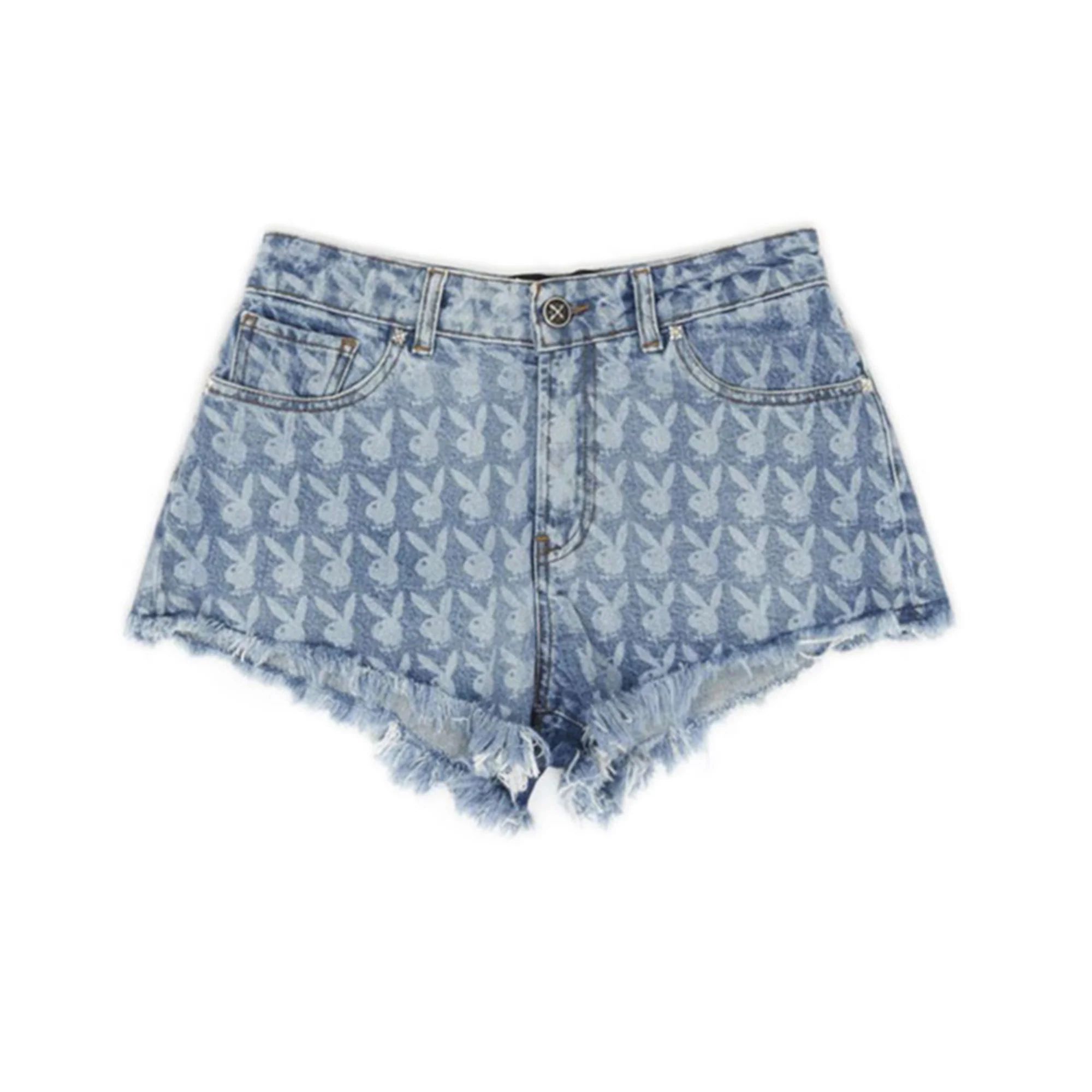 Playboy x John Richmond Denim Shorts | Playboy