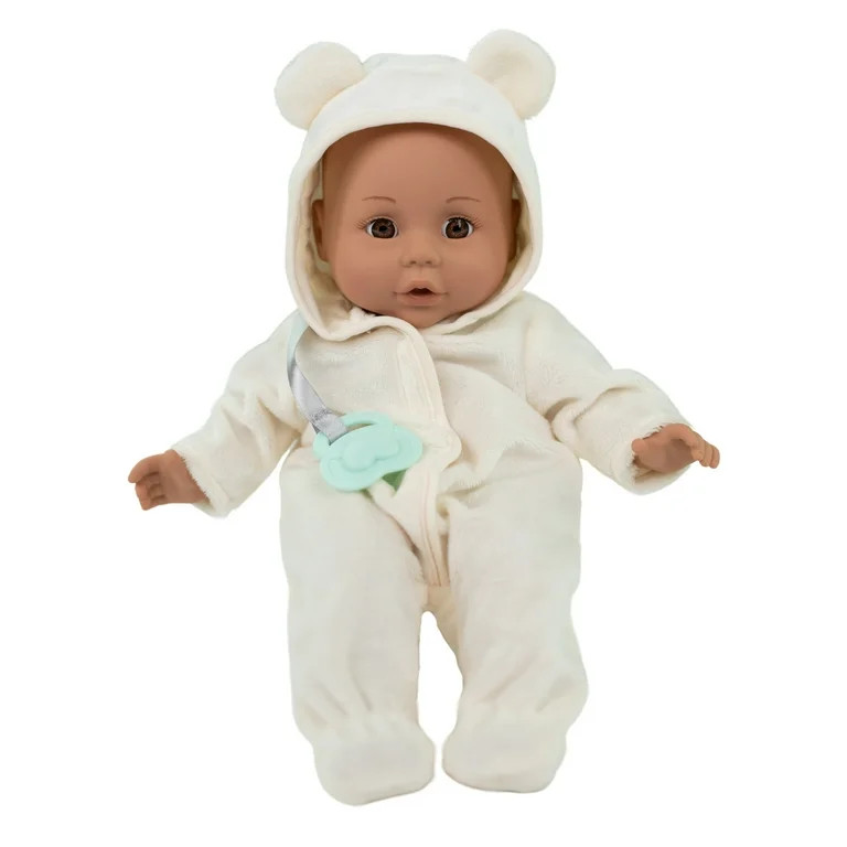My Sweet Love 14-inch My Cuddly Baby® Doll, Ivory Onesie Outfit | Walmart (US)