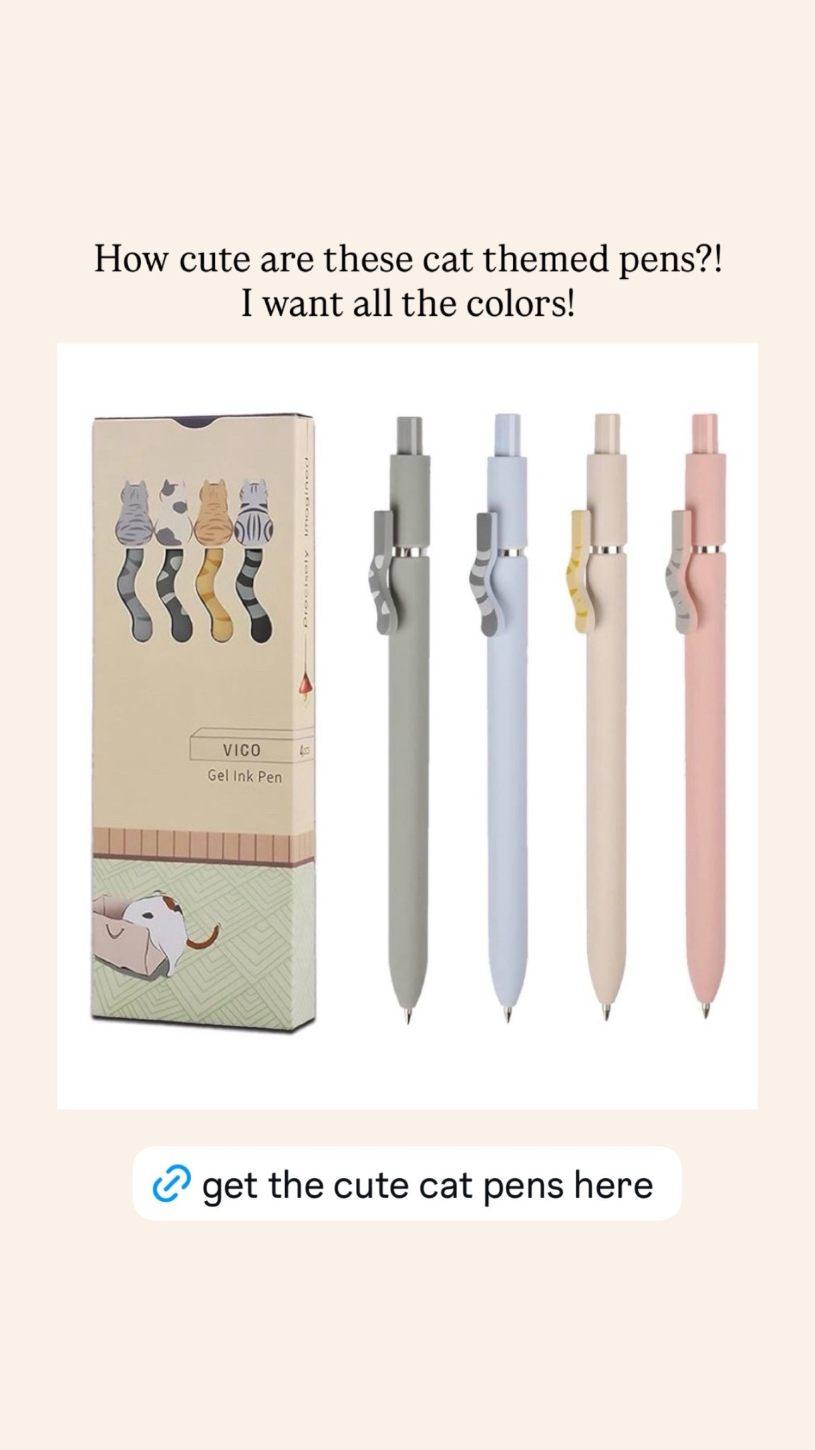 The cutest cat themed pens plus a few more feline inspired stationary 😻📚🐾✨

#LTKHome #LTKFamily #LTKPets