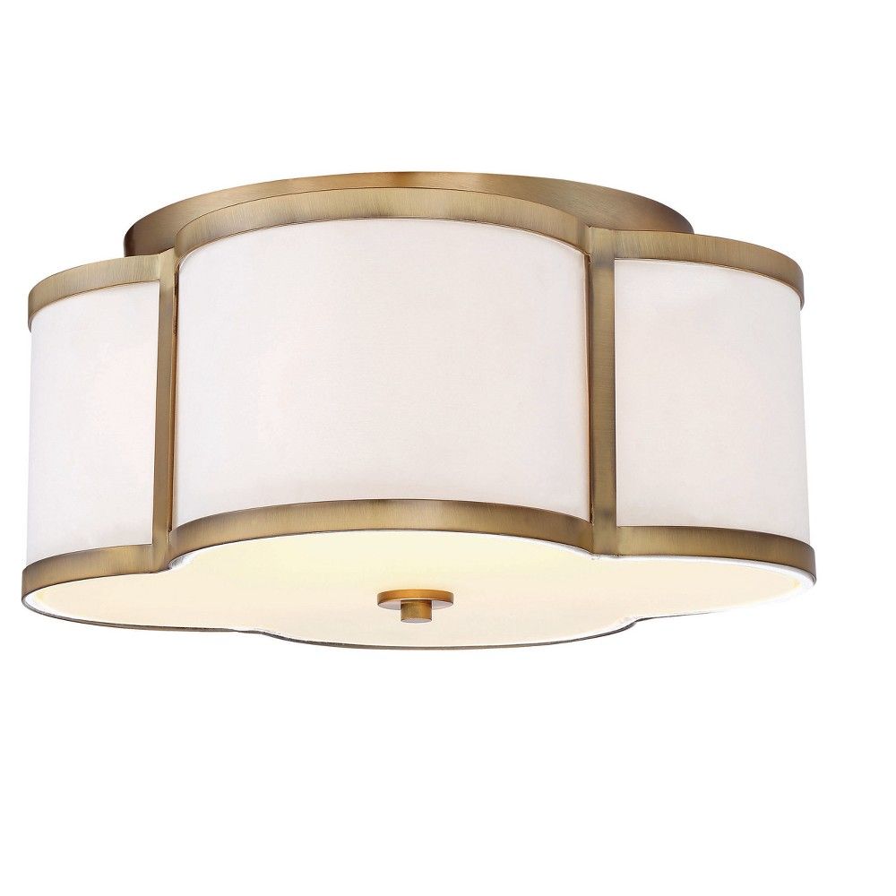 Ceiling Lights Semi-Flush Mount Natural Brass - Aurora Lighting | Target