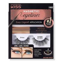 Kiss Magnetic Eyeliner & Faux Mink Entice Lash Kit | Ulta