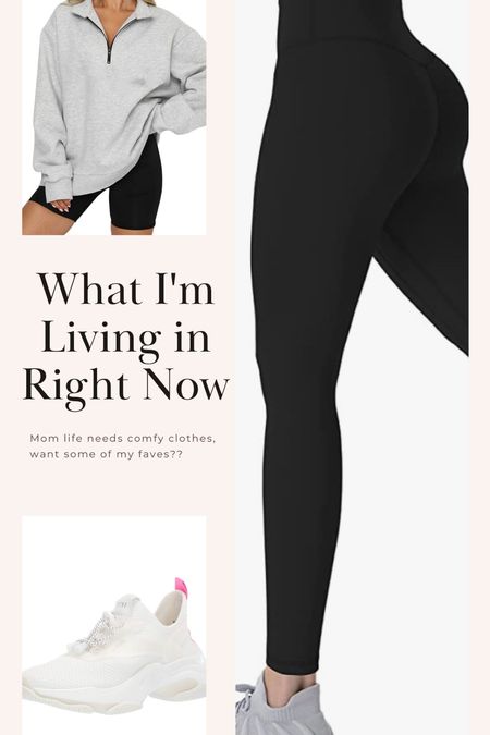 Mom life needs comfy clothes so that’s why I’m sharing the BEST leggings from Amazon and a couple other of my faves products for the comfiest outfit! 

#LTKstyletip #LTKfit