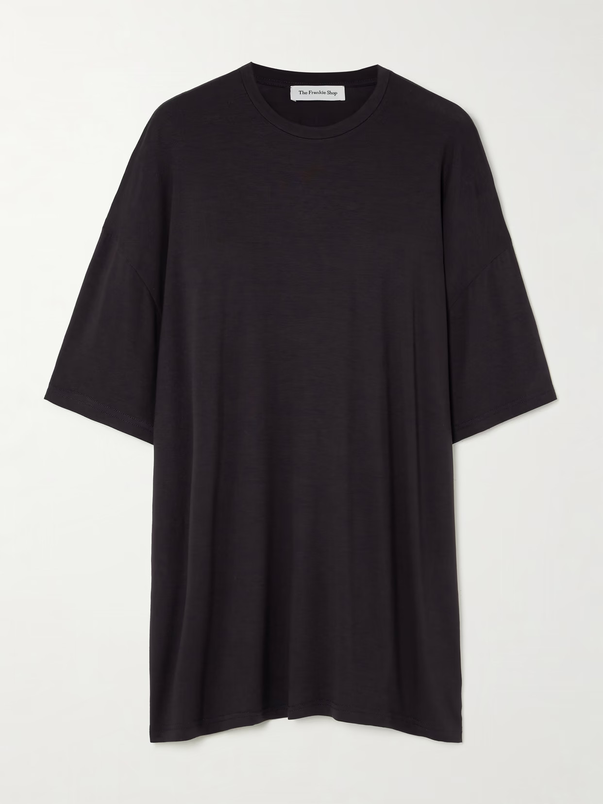 The Frankie Shop - Ella Oversized Stretch-jersey T-shirt - Purple | NET-A-PORTER (US)