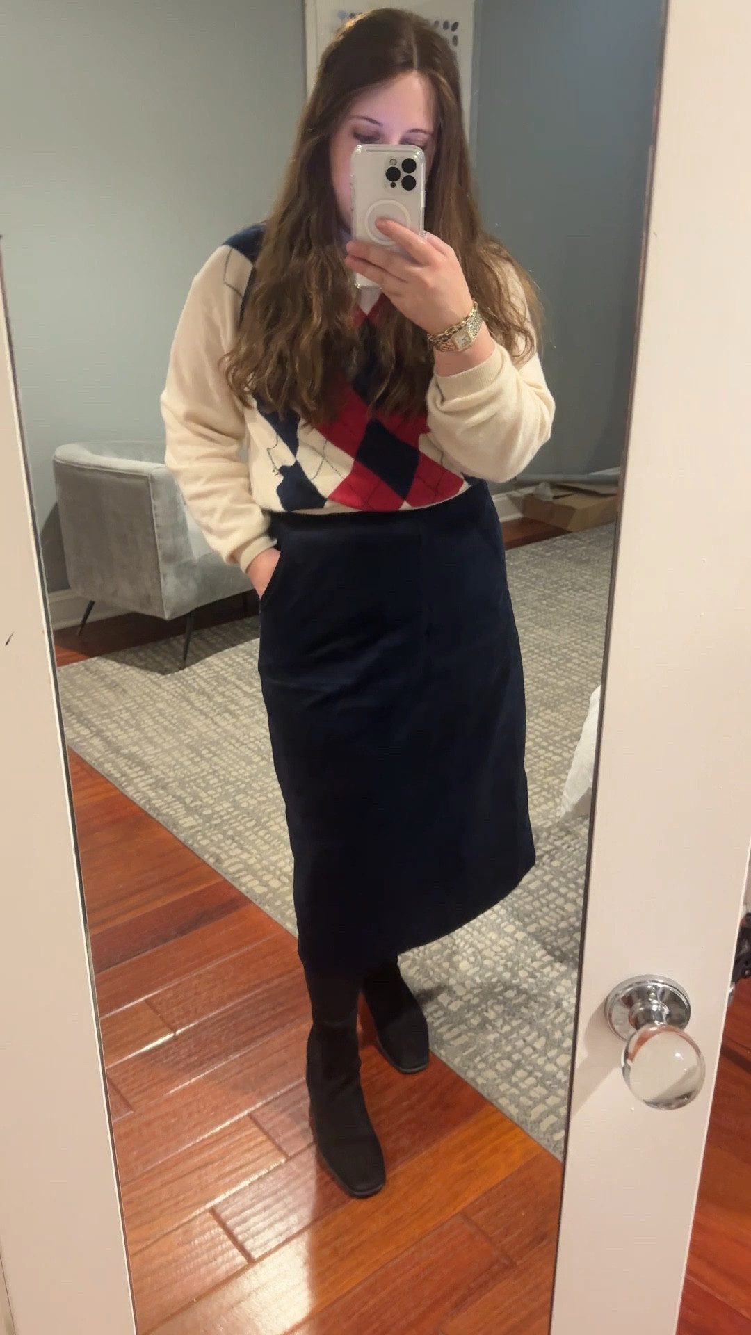 TALBOTS not ANTHRO oops 🙊 This Corduroy skirt is 50% off in cart! 

#LTKootd #LTKSaleAlert #LTKFindsUnder50