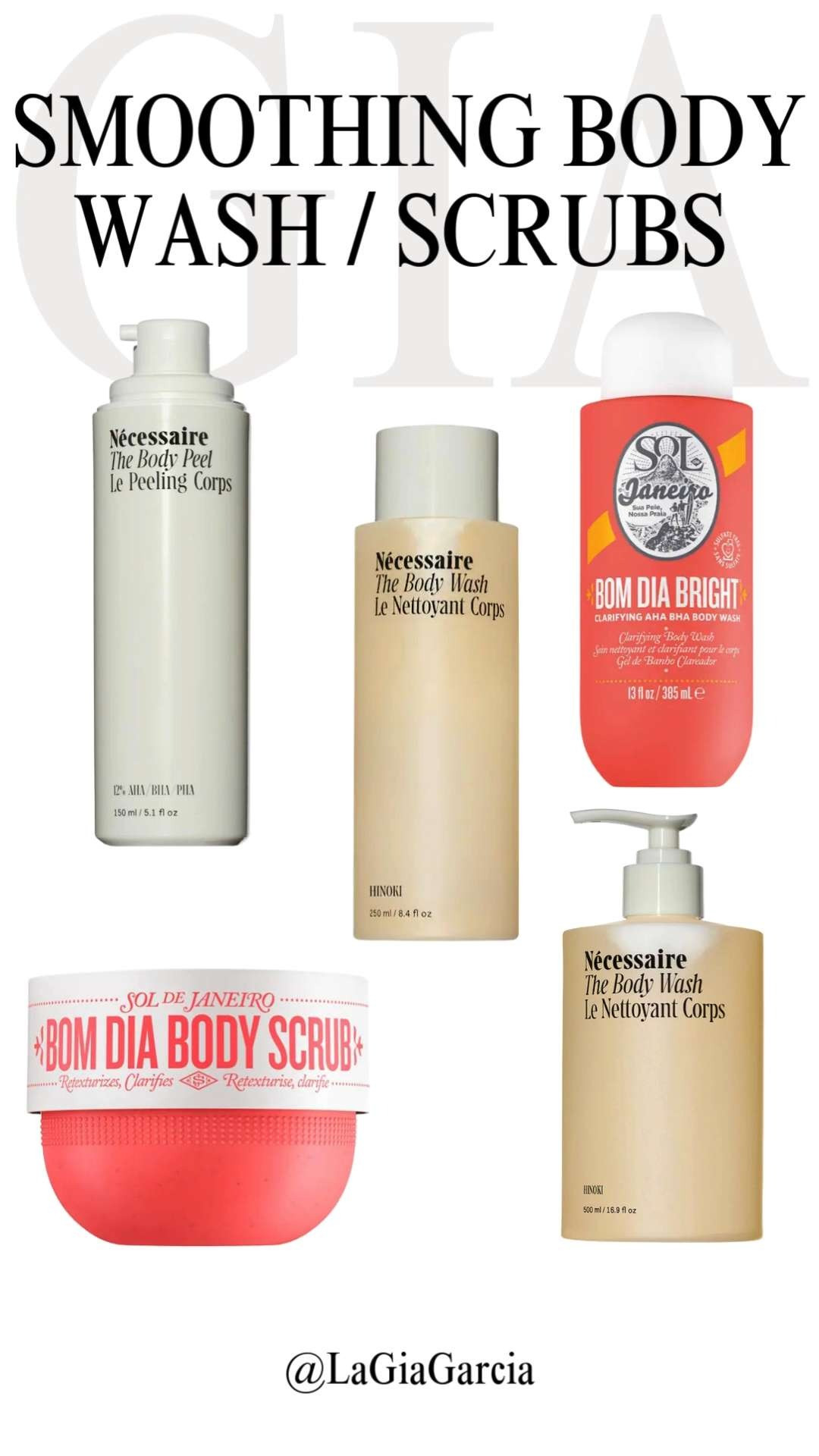 Smooth skin, incoming ✨ The Nécessaire Body Wash is my go-to for a clean, elevated shower routine — paired with a Sol de Janeiro scrub for that soft, glowy, summer-skin finish. It’s body care that feels like self-care. Tap to shop my shower staples. #LTKBodyCare #SkinPrep #Necessaire #SoldeJaneiro #ShowerRoutine #LTKBeauty #GlowingSkin 

 #LTKSeasonal #LTKBeauty #LTKSwim