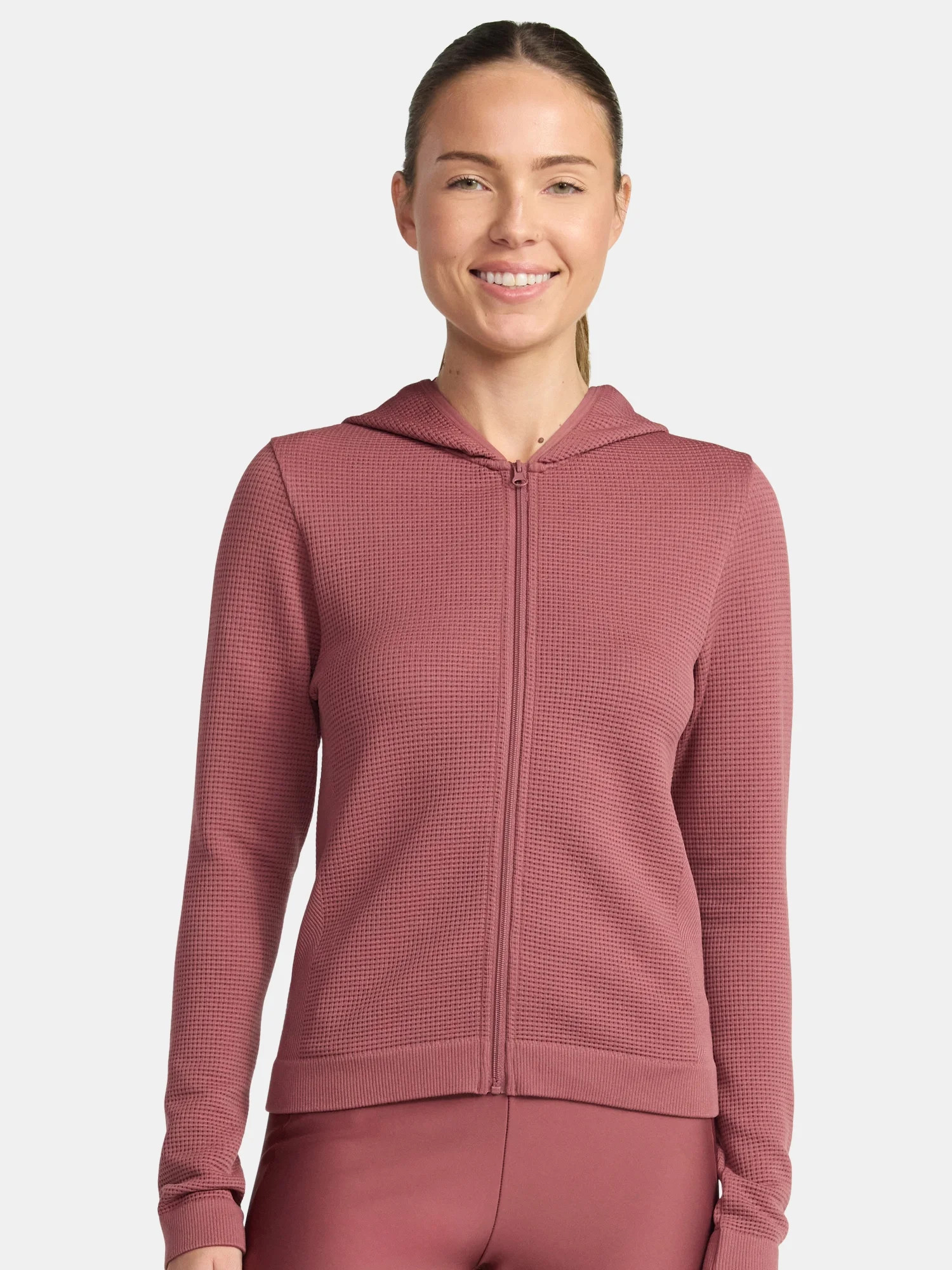 Avia Women's Seamless Zip Hoodie, Sizes XS-XXL | Walmart (US)