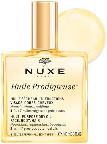 Nuxe Huile Prodigieuse Multi-Purpose Dry Oil - Radiant Glow and Lightweight Hydration for Face, B... | Amazon (US)