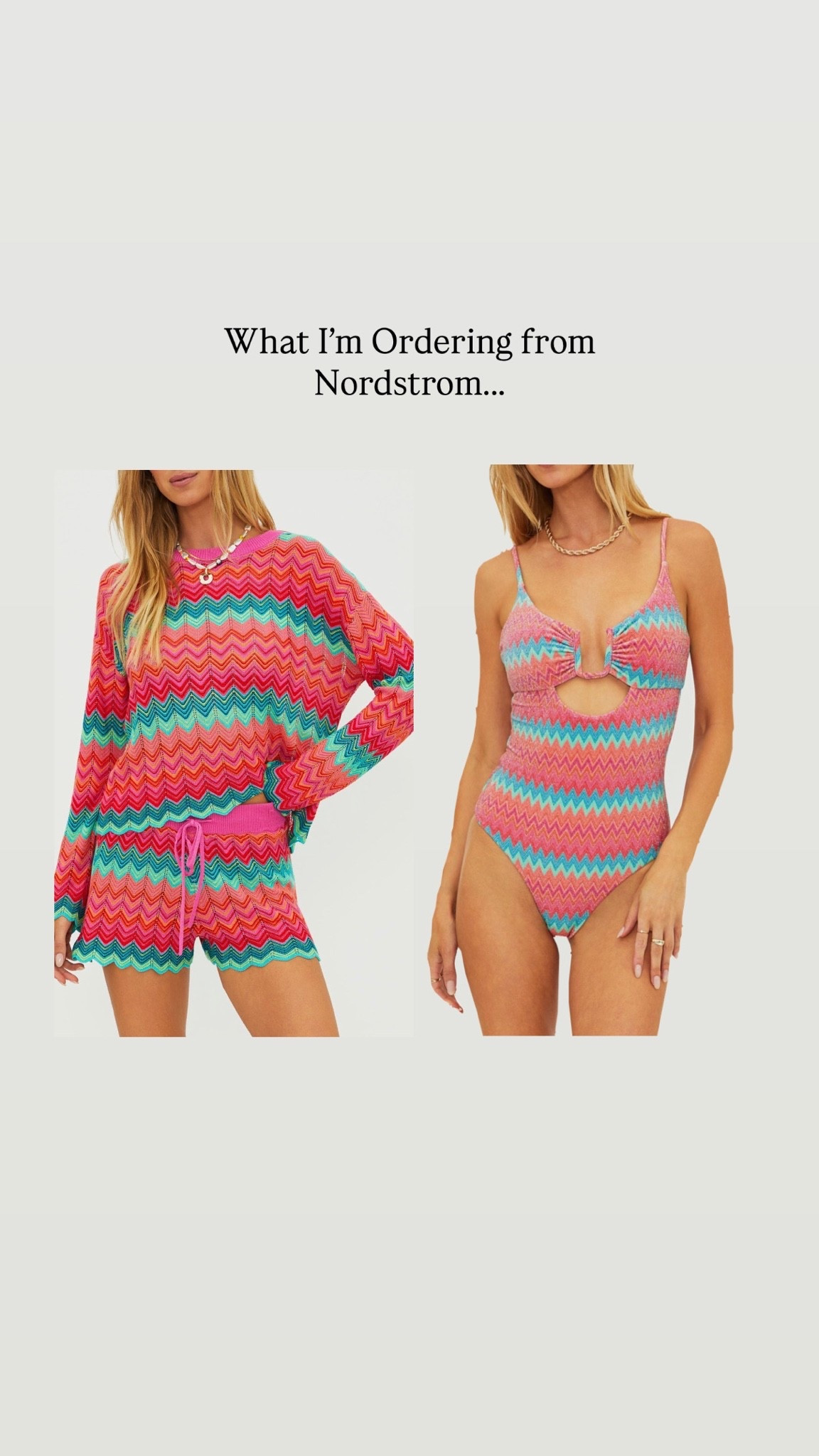 Summer Outfit 
Summer swim 
Swimsuit Season 
Swim coverup 
@shop_nordstrom