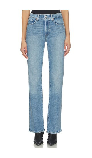 PAIGE Stevie Bootcut Jeans in Blue. - size 26 | Revolve Clothing (Global)