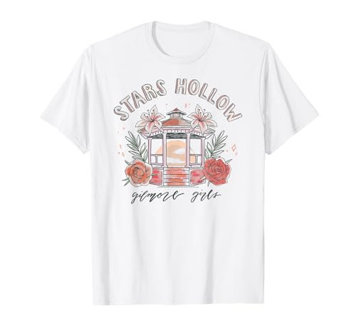 Gilmore Girls Stars Hollow Watercolor Gazebo TV Show T-Shirt | Amazon (US)