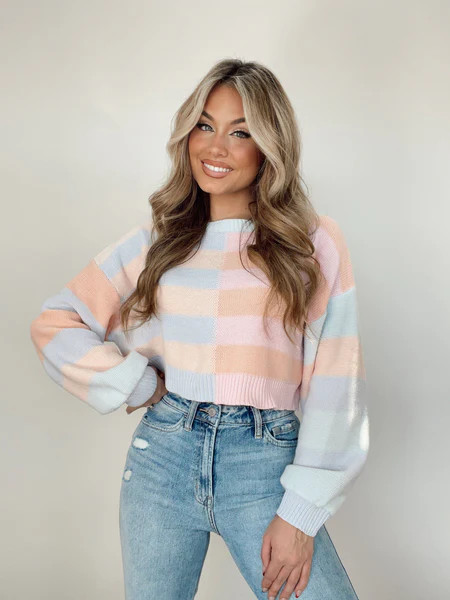 Whatever Makes You Happy Sweater | Lane 201 Boutique