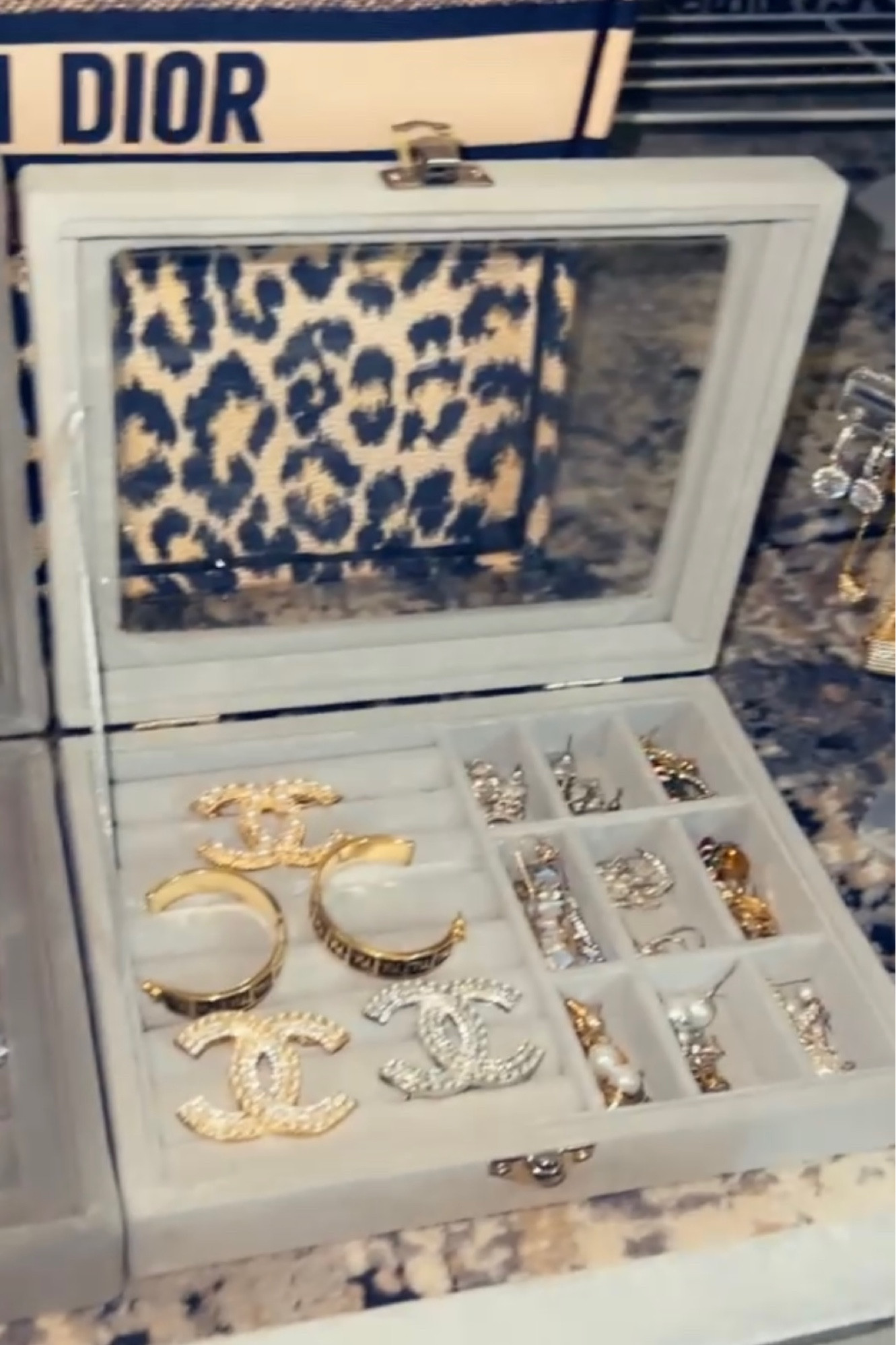 Jewelry Storage Box for Women, Jewelry Storage Organizer, Njjex