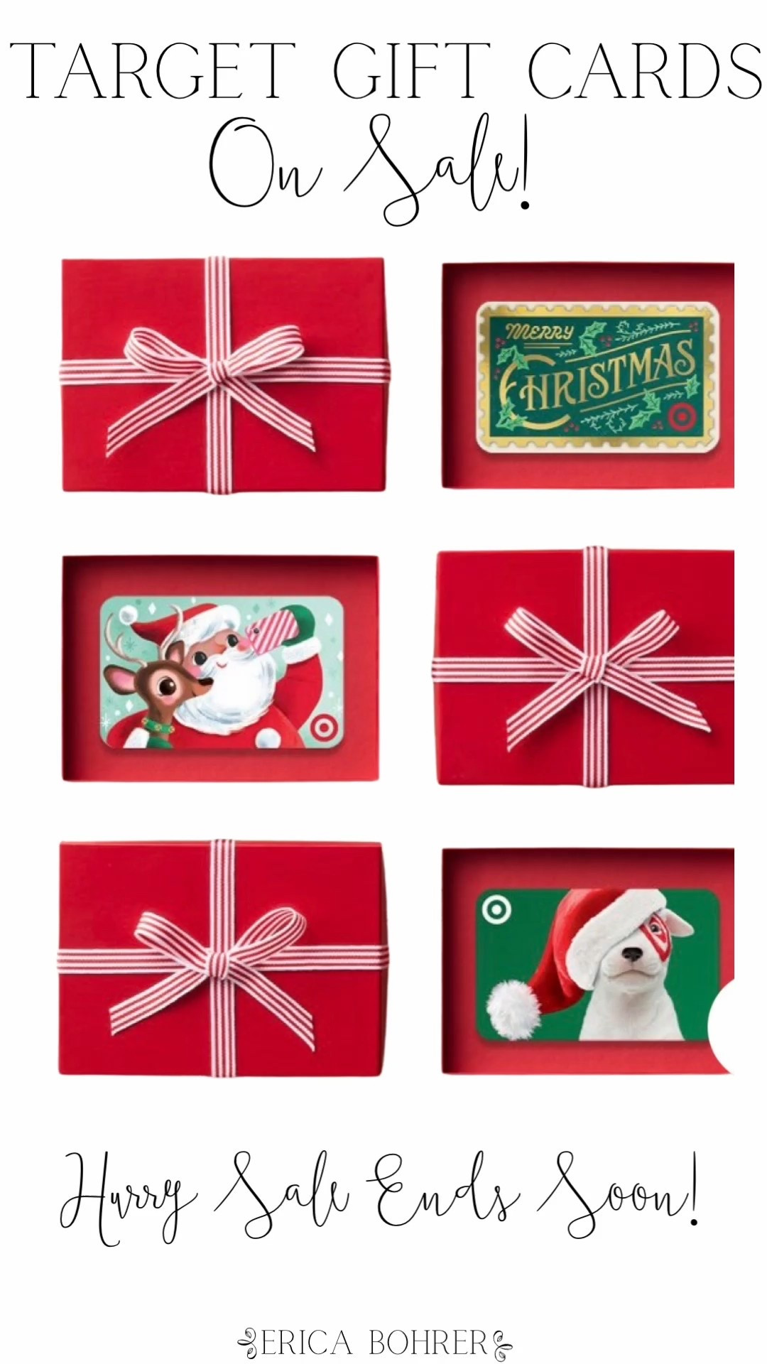 Target Gift Card Sale

#LTKHoliday #LTKSaleAlert #LTKGiftGuide