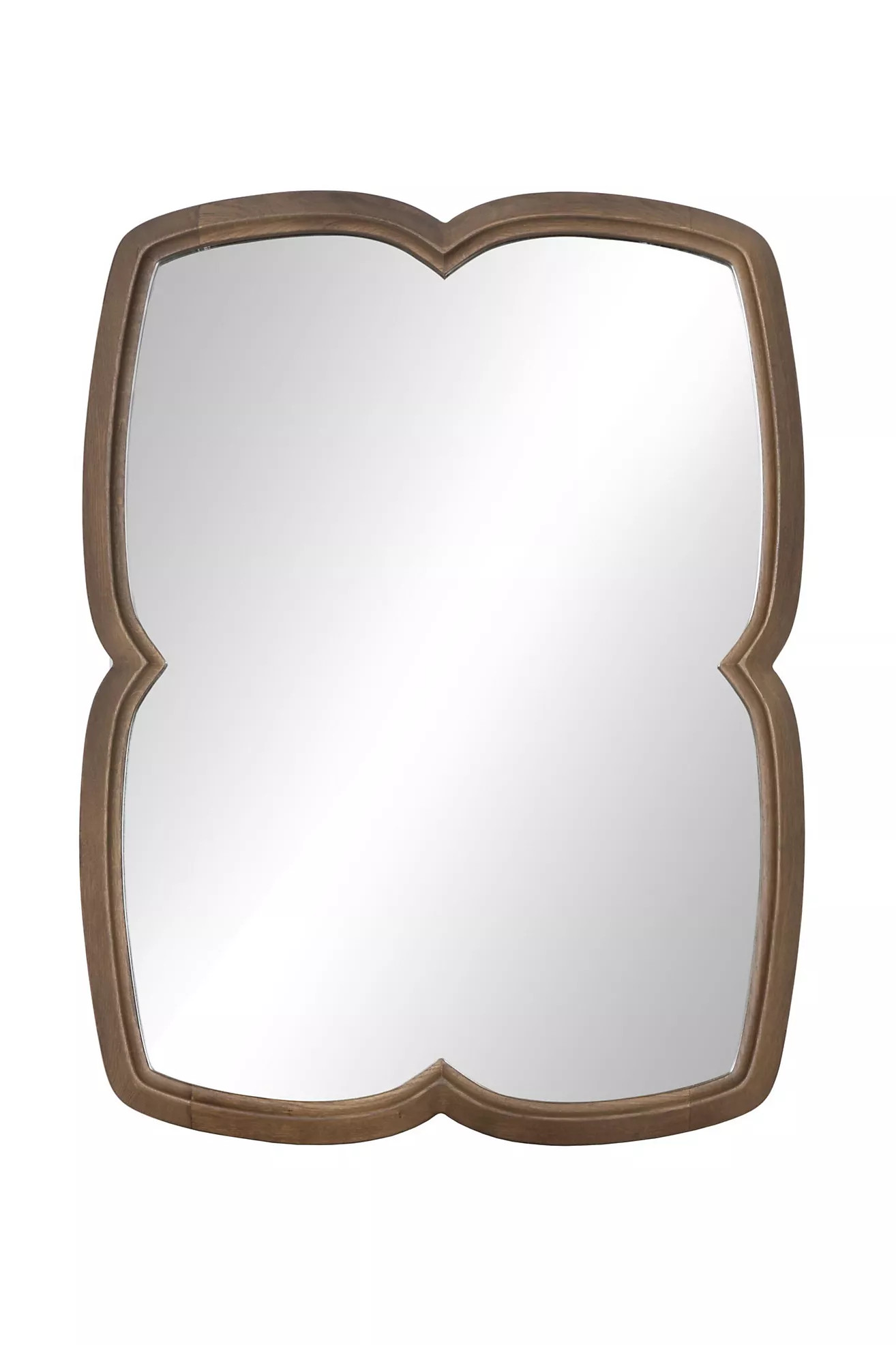 Floret Scalloped Wood Mirror | Anthropologie (US)