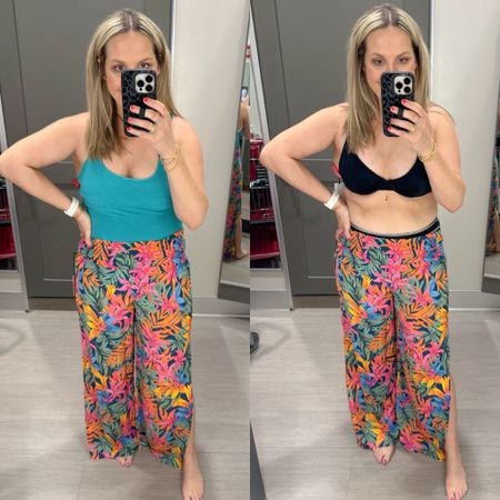 30% off all swimsuits at Target right now!! I’m wearing a medium in all the swimsuits except for the bikini top, which is a 36B, at 2 months postpartum. Grab your summer swimsuit now while they’re on sale!!

Vacation outfit, resort wear, swimsuit, spring outfit, Target style, postpartum style 

#LTKswim #LTKtravel #LTKsalealert