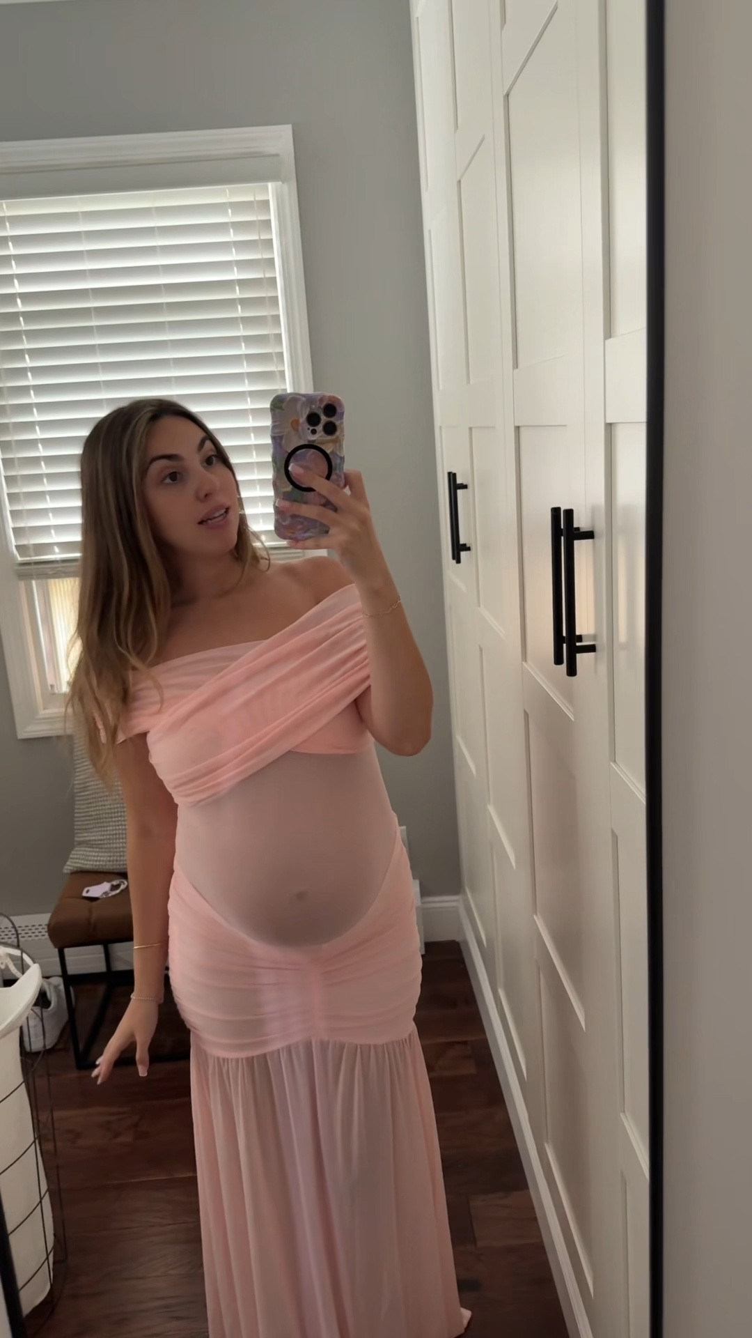 Baby shower dress try on for $20! 

#LTKFindsUnder50 #LTKBaby #LTKBump