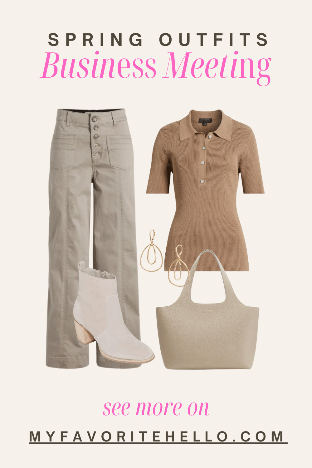 casual work outfit with khaki pants and sweater, spring fashion for work
 

#LTKWorkwear #LTKFindsUnder50 #LTKSpringSale