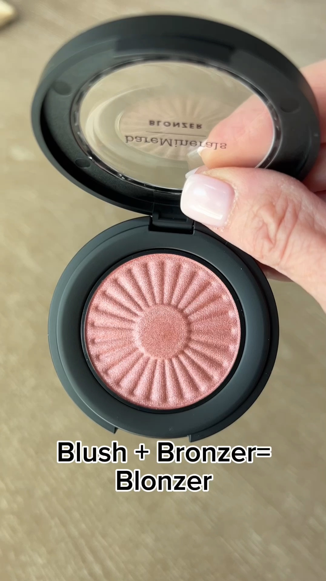 This is a nice multi-tasking blush and bronzer product. It has a silky texture which blends out perfectly. A little goes a long way, so beware! This is Kiss of Mauve. It comes in several other beautiful shades too. Clean Beauty brand bareMinerals. #productreview #beautyblogger #matureskin #makeupfinds

#LTKBeauty #LTKSeasonal #LTKStyleTip