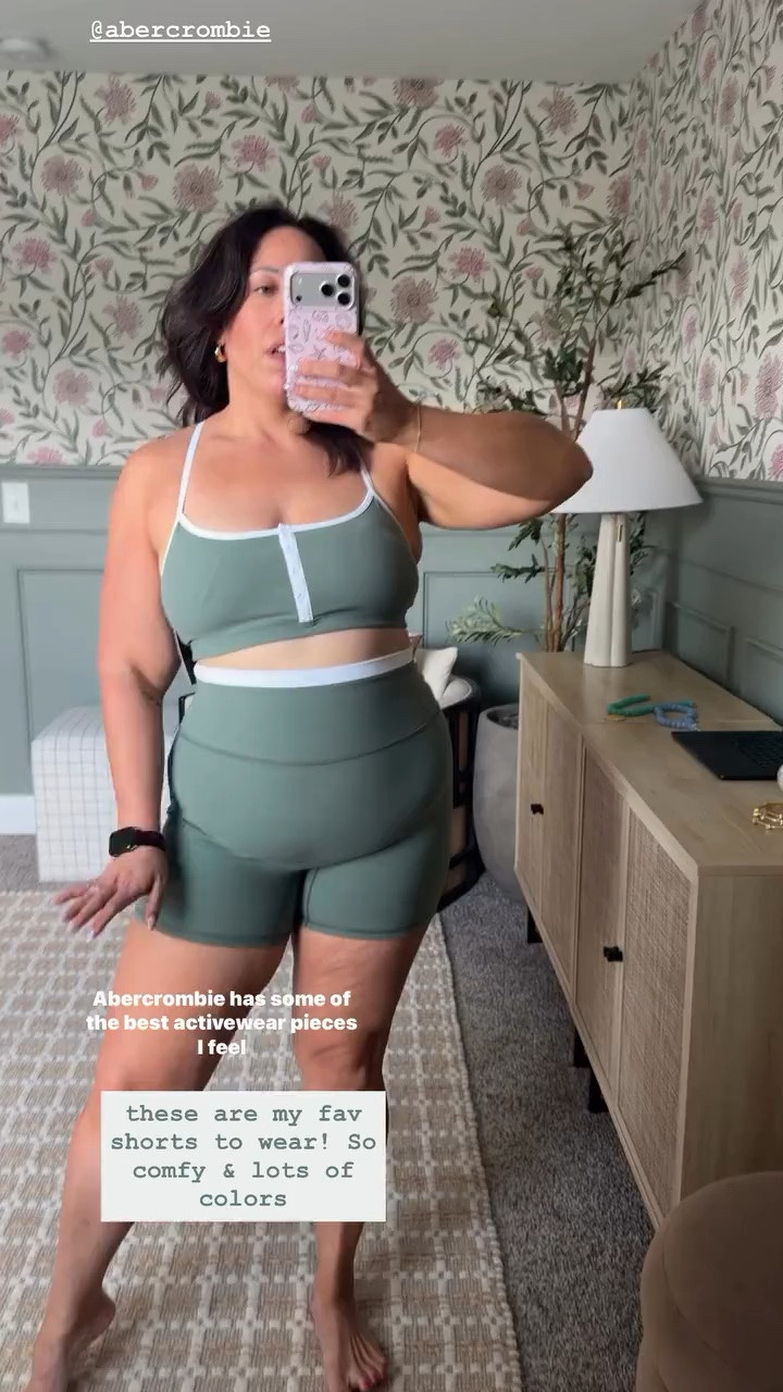 Abercrombie has some of the BEST activewear pieces! these are my fav shorts to wear! So comfy & lots of colors  @abercrombie

#LTKfitnessgoals #LTKMidsize #LTKActive