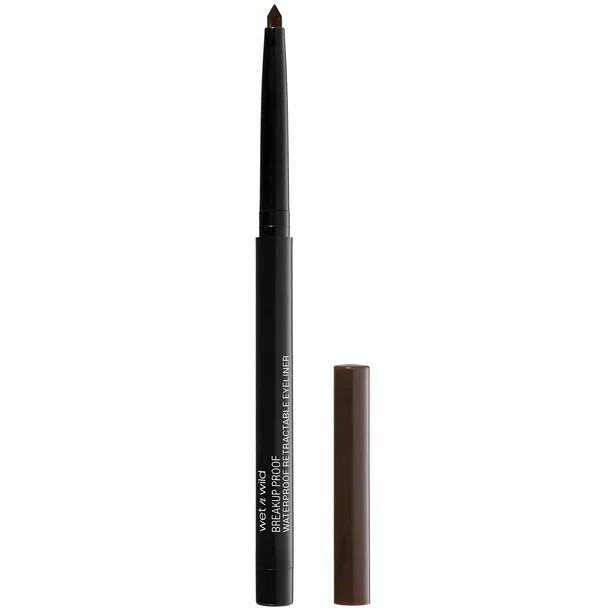 wet n wild Mega Last Breakup-Proof Retractable Eyeliner, Dark Brown - Walmart.com | Walmart (US)