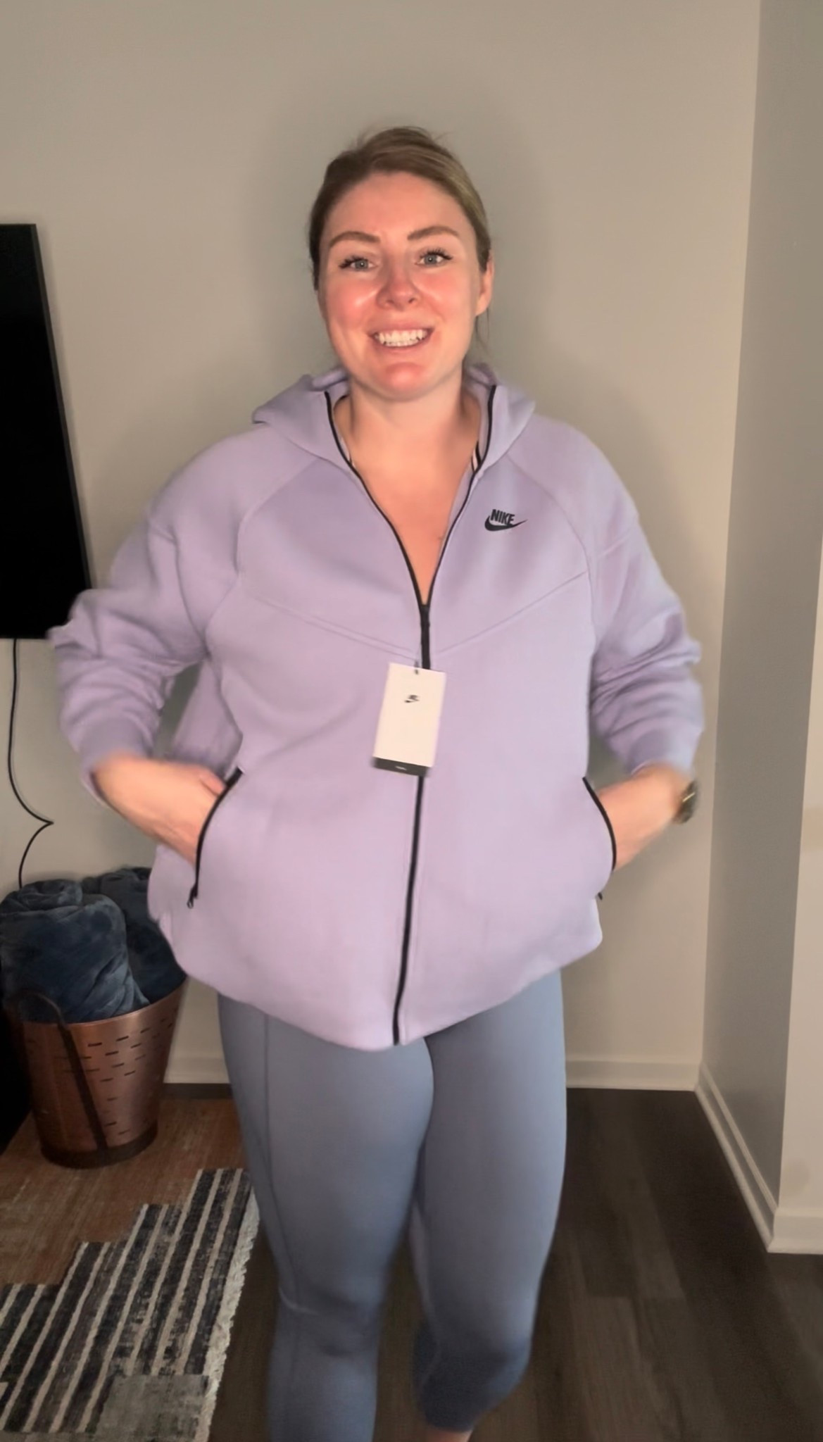 In love with the color of this fleece zip up jacket!

I’m wearing 2X, but should have sized down. Available in XS-3X and multiple colors. 

running, mid size fashion, mid size activewear, plus size fashion, plus size activewear, affordable fashion, athleisure, fleece lined 

#LTKPlusSize #LTKActive #LTKCyberWeek