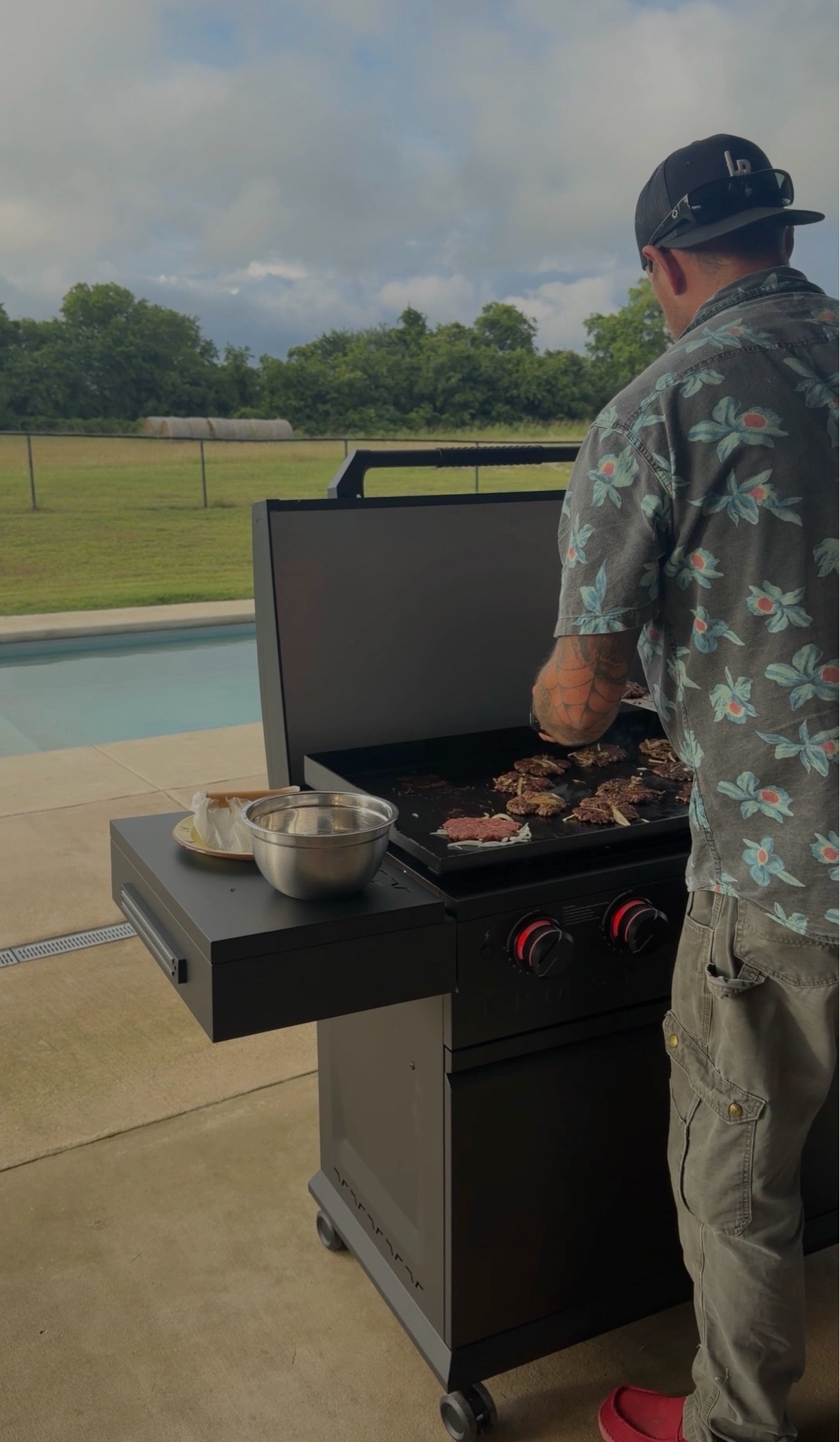Sam’s Club flat top
Grill!