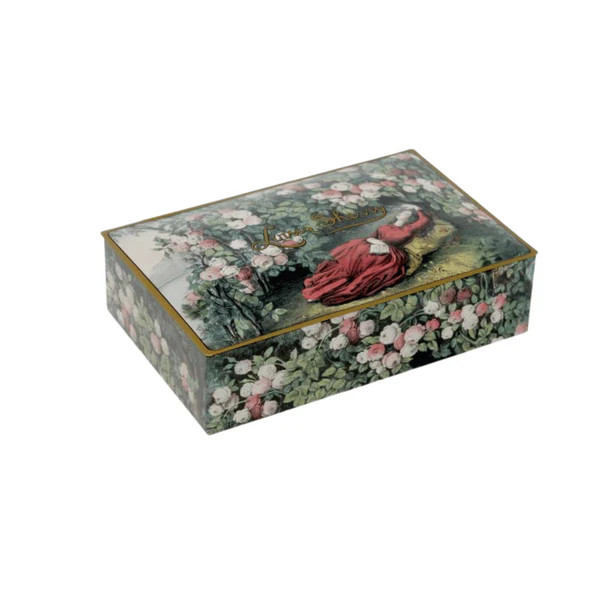 John Derian Bower of Roses Chocolate Tin | Smallflower