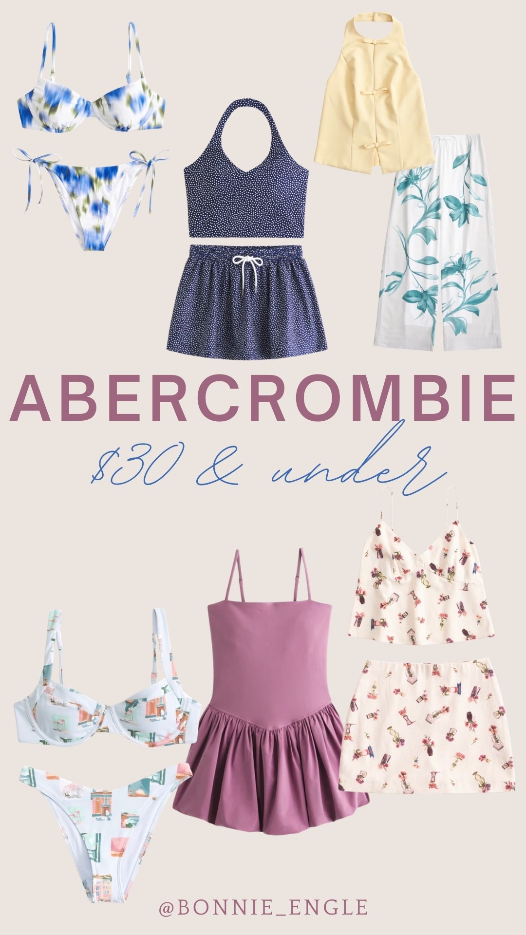 Some of my favorite $30 and under summer finds from Abercrombie !! 

#LTKSpringSale #LTKootd #LTKSeasonal